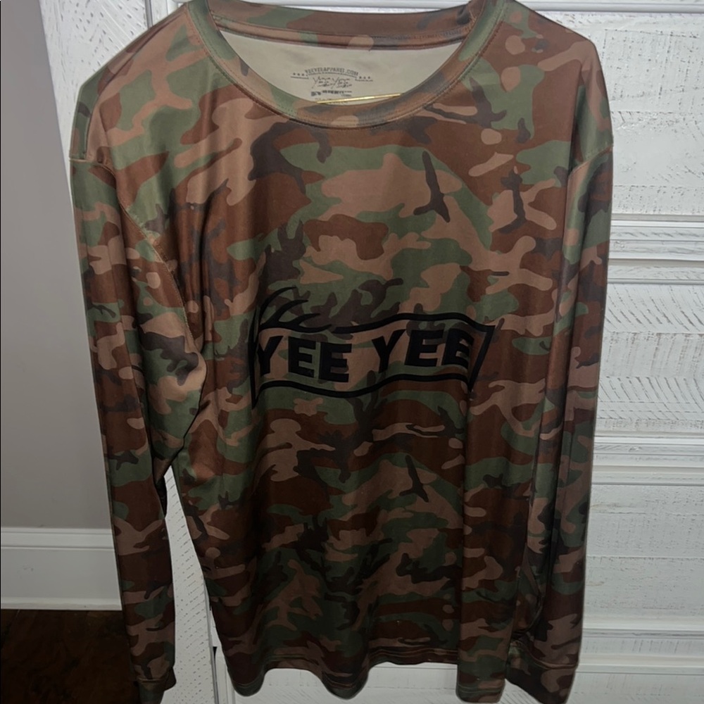 Men's Camouflage Shirt, size M. By Yee Yee
